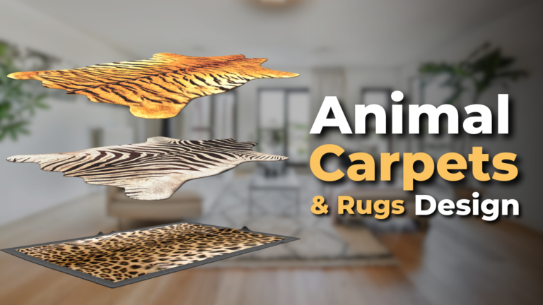 Animal carpets and rugs